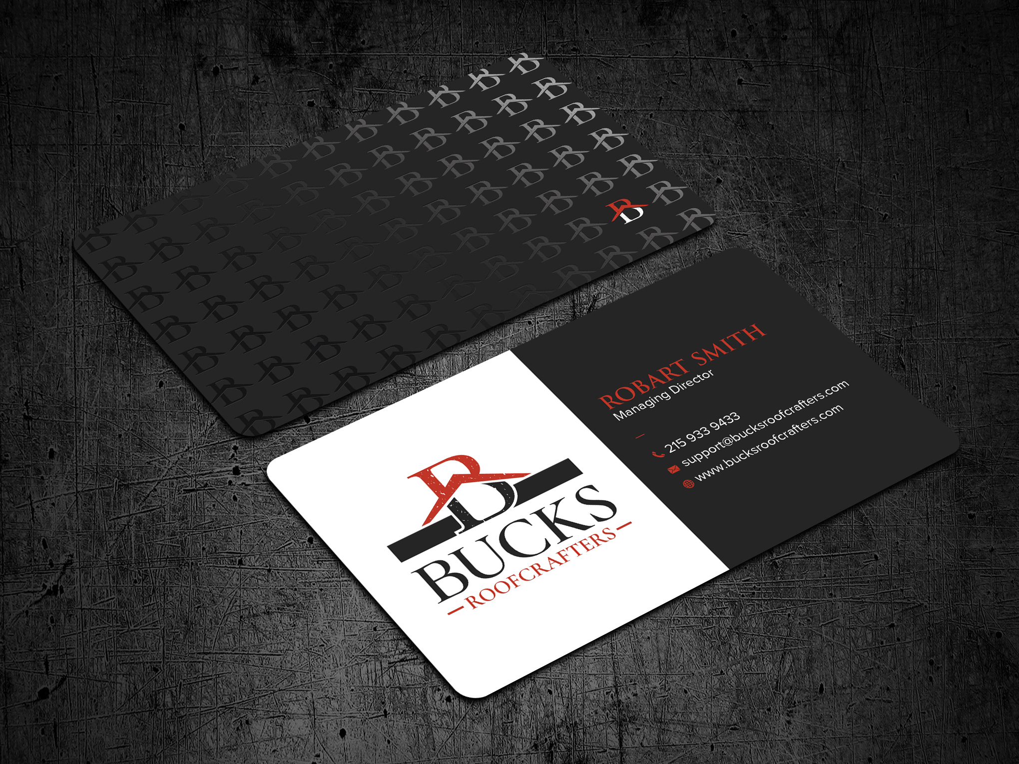 Business Card Design by Uttom 2 for woodsmith construction,llc | Design #35360311