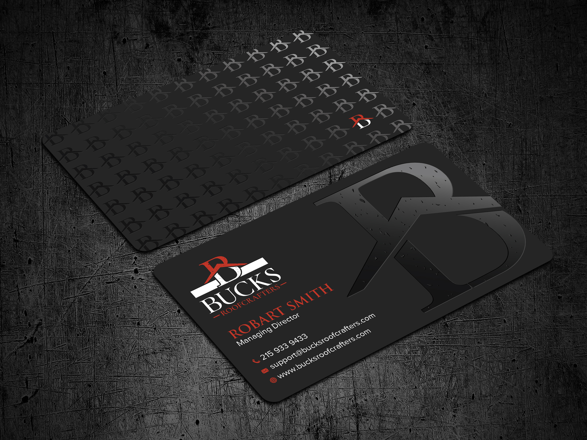 Business Card Design by Uttom 2 for woodsmith construction,llc | Design #35360312