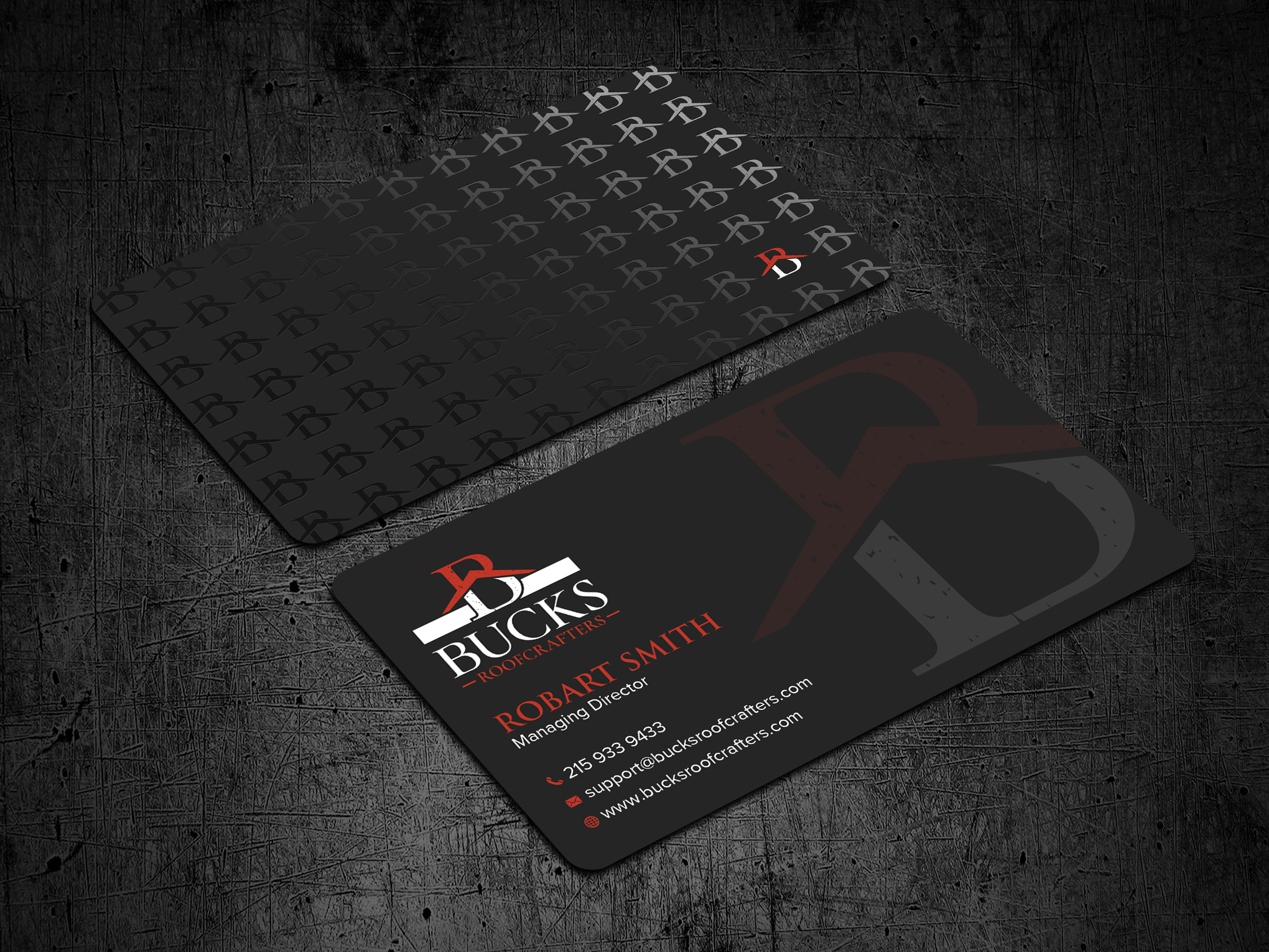 Business Card Design by Uttom 2 for woodsmith construction,llc | Design #35360314