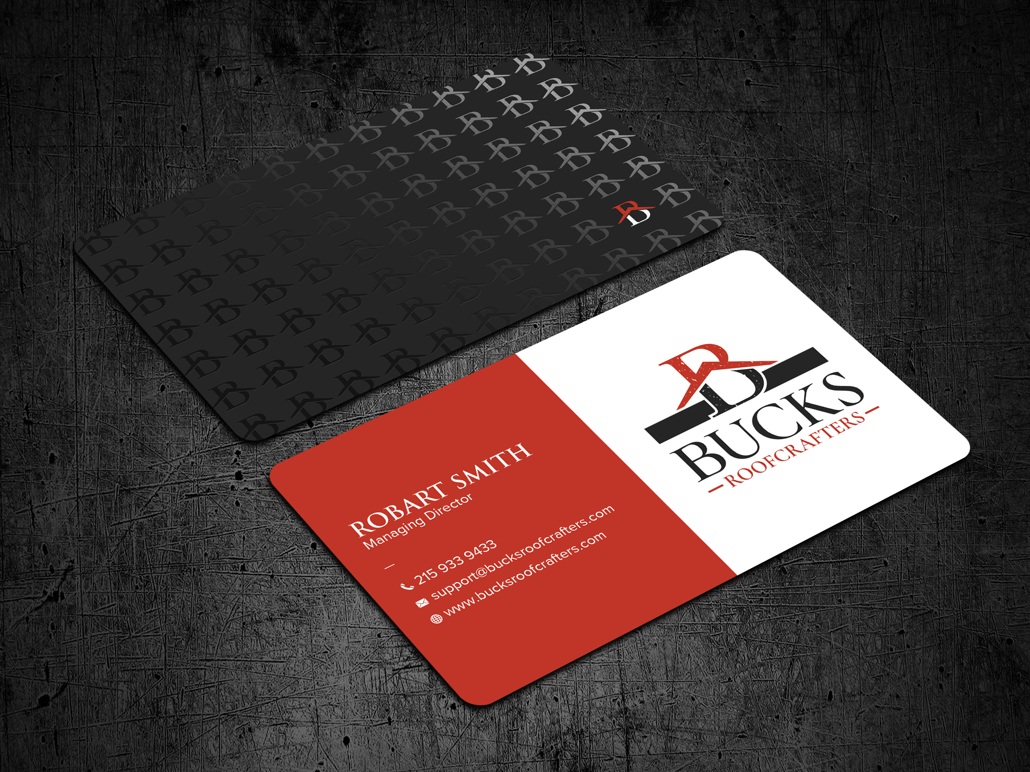 Business Card Design by Uttom 2 for woodsmith construction,llc | Design #35360329