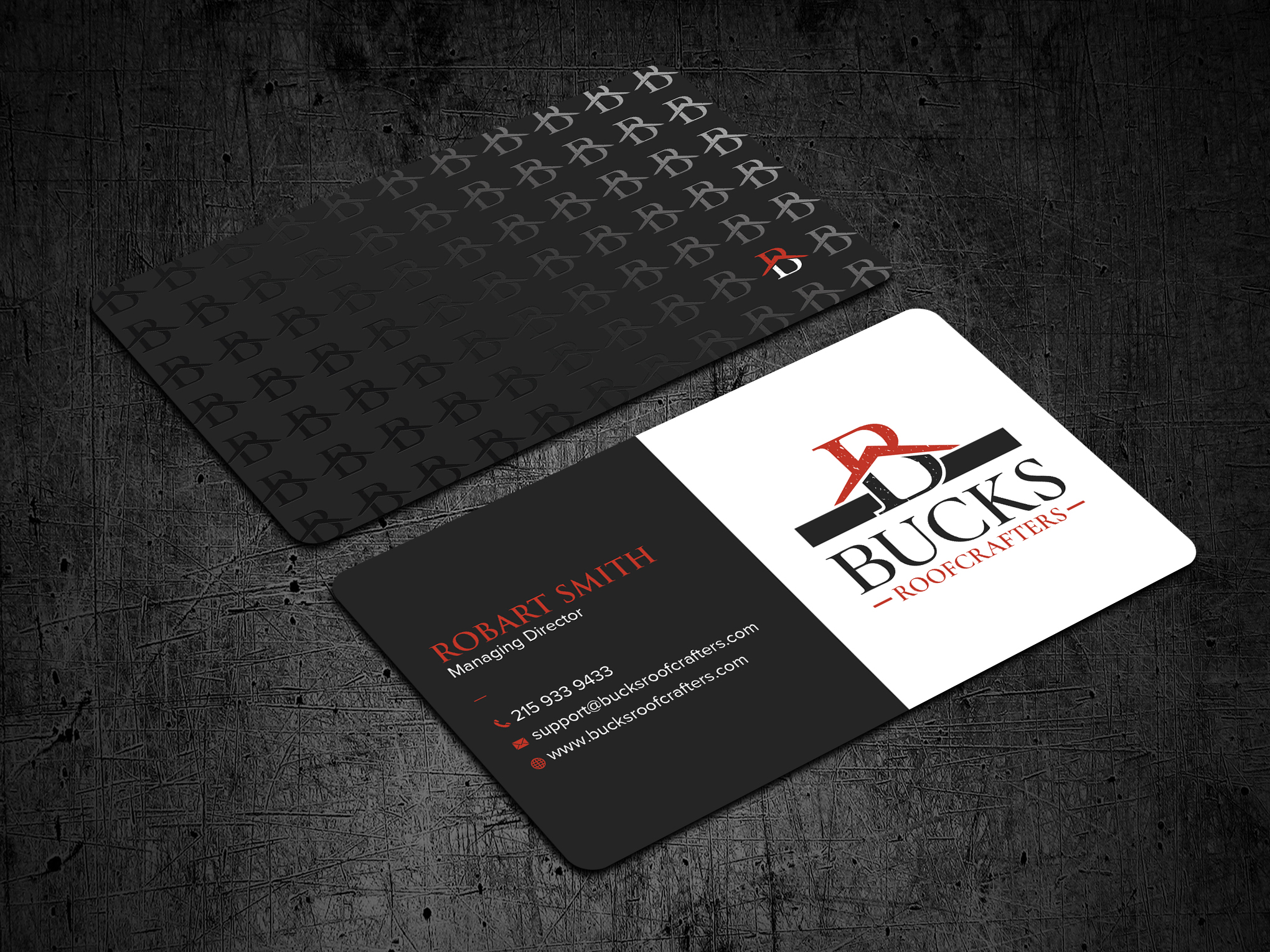 Business Card Design by Uttom 2 for woodsmith construction,llc | Design #35360330