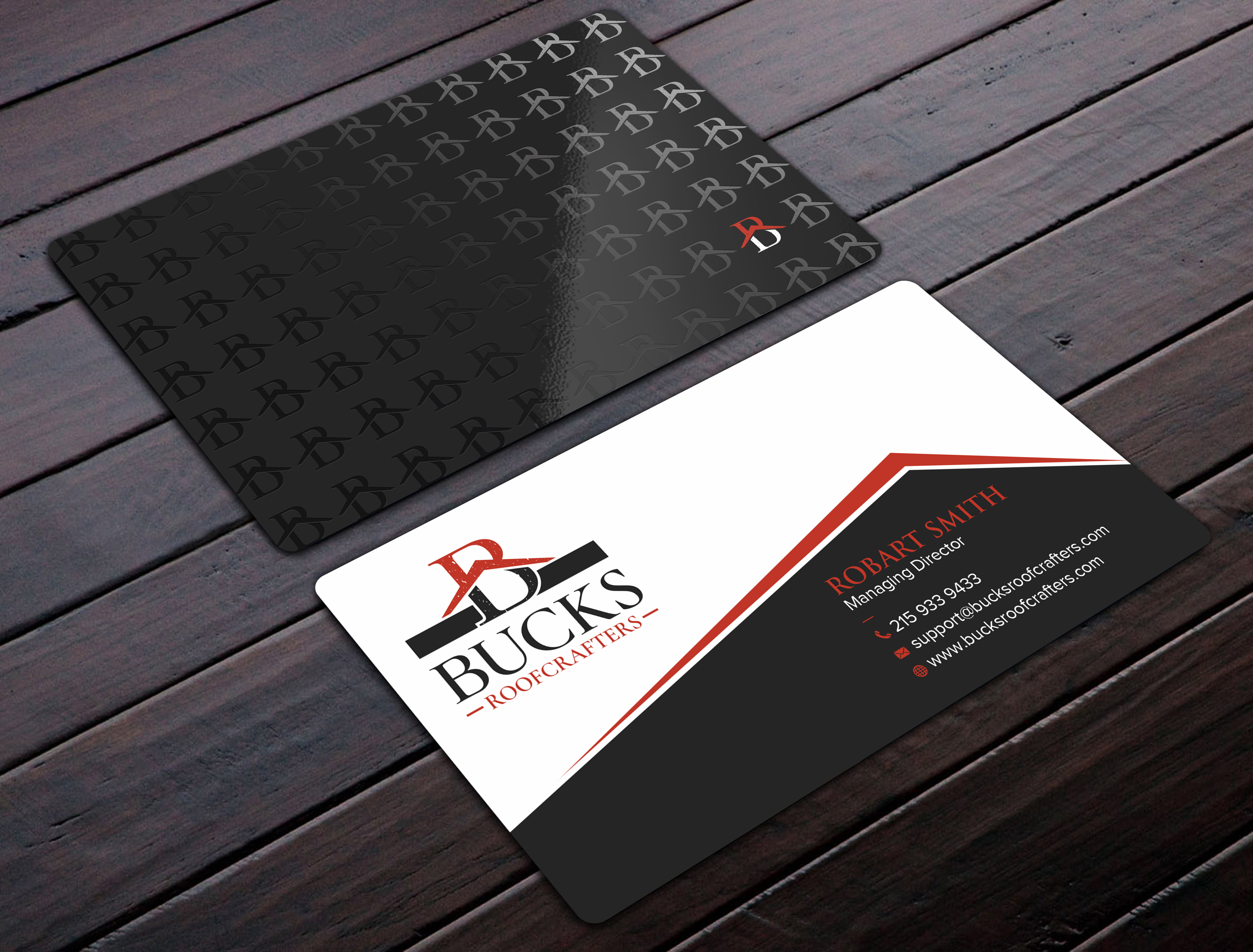 Business Card Design by Uttom 2 for woodsmith construction,llc | Design #35360371