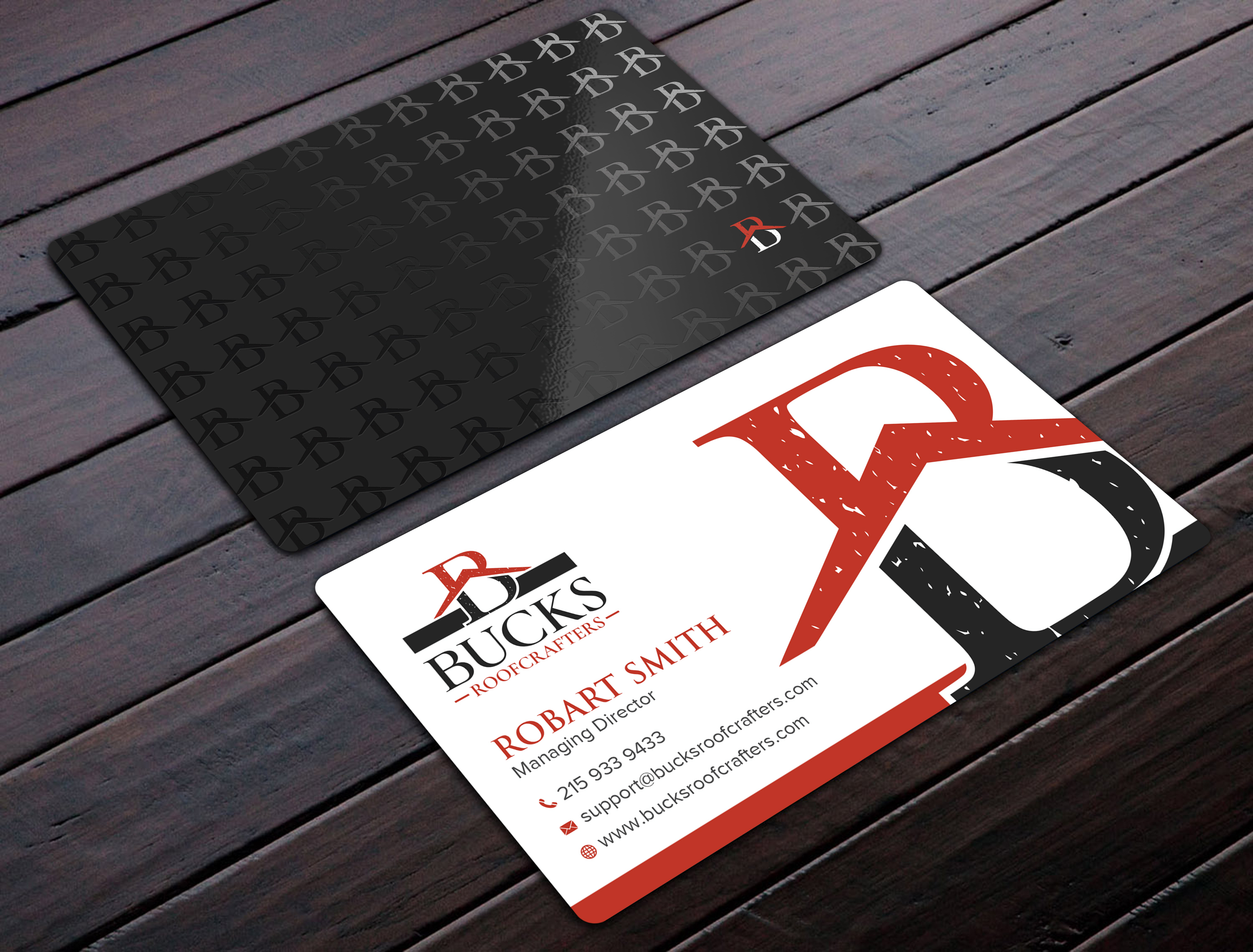 Business Card Design by Uttom 2 for woodsmith construction,llc | Design #35360372