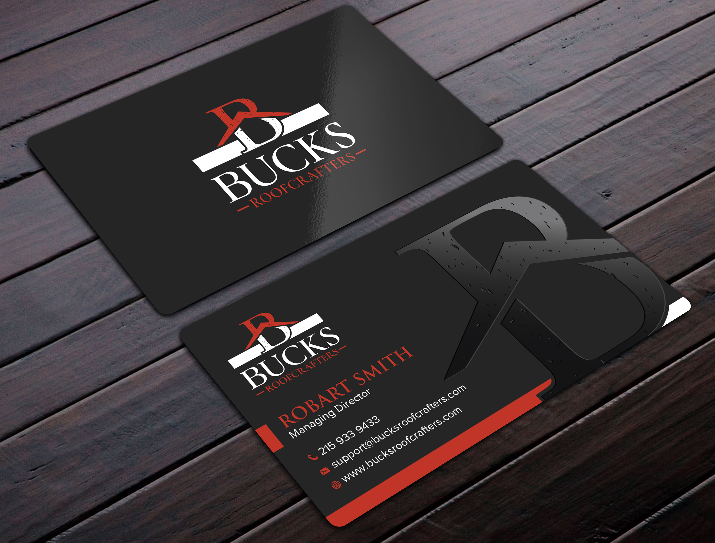 Business Card Design by Uttom 2 for woodsmith construction,llc | Design #35360384