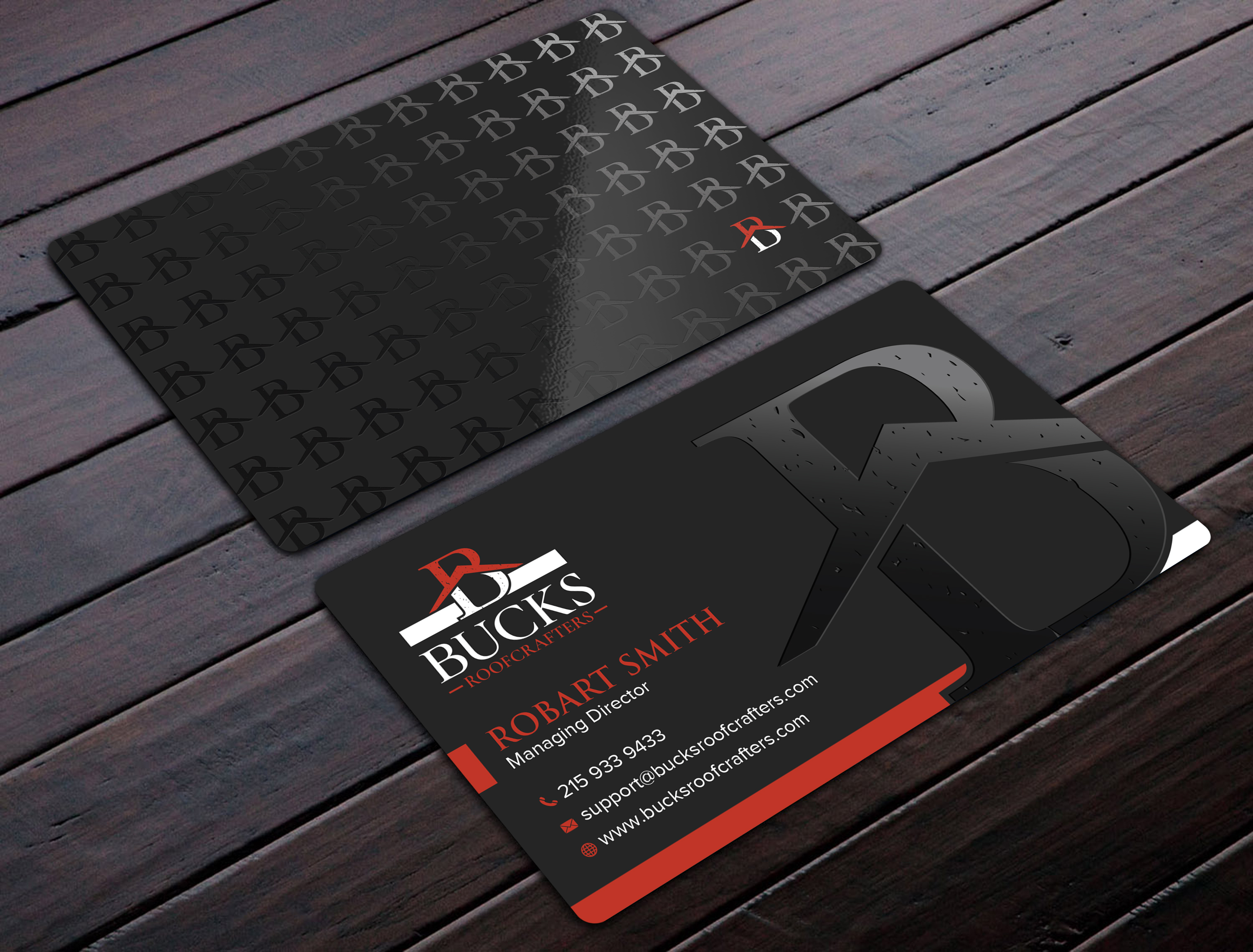Business Card Design by Uttom 2 for woodsmith construction,llc | Design #35360386