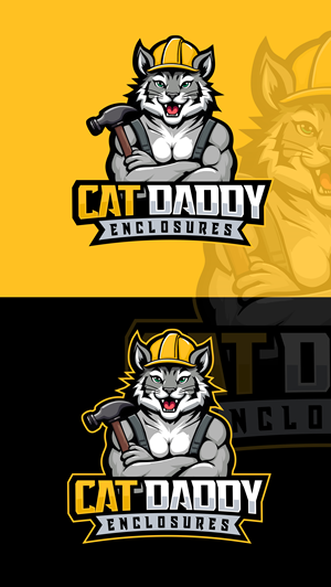 Logo Design by Jelena B for Cat Daddy Enclosures | Design: #35378382