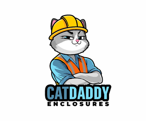 Logo Design by Idesign estudio for Cat Daddy Enclosures | Design: #35394130