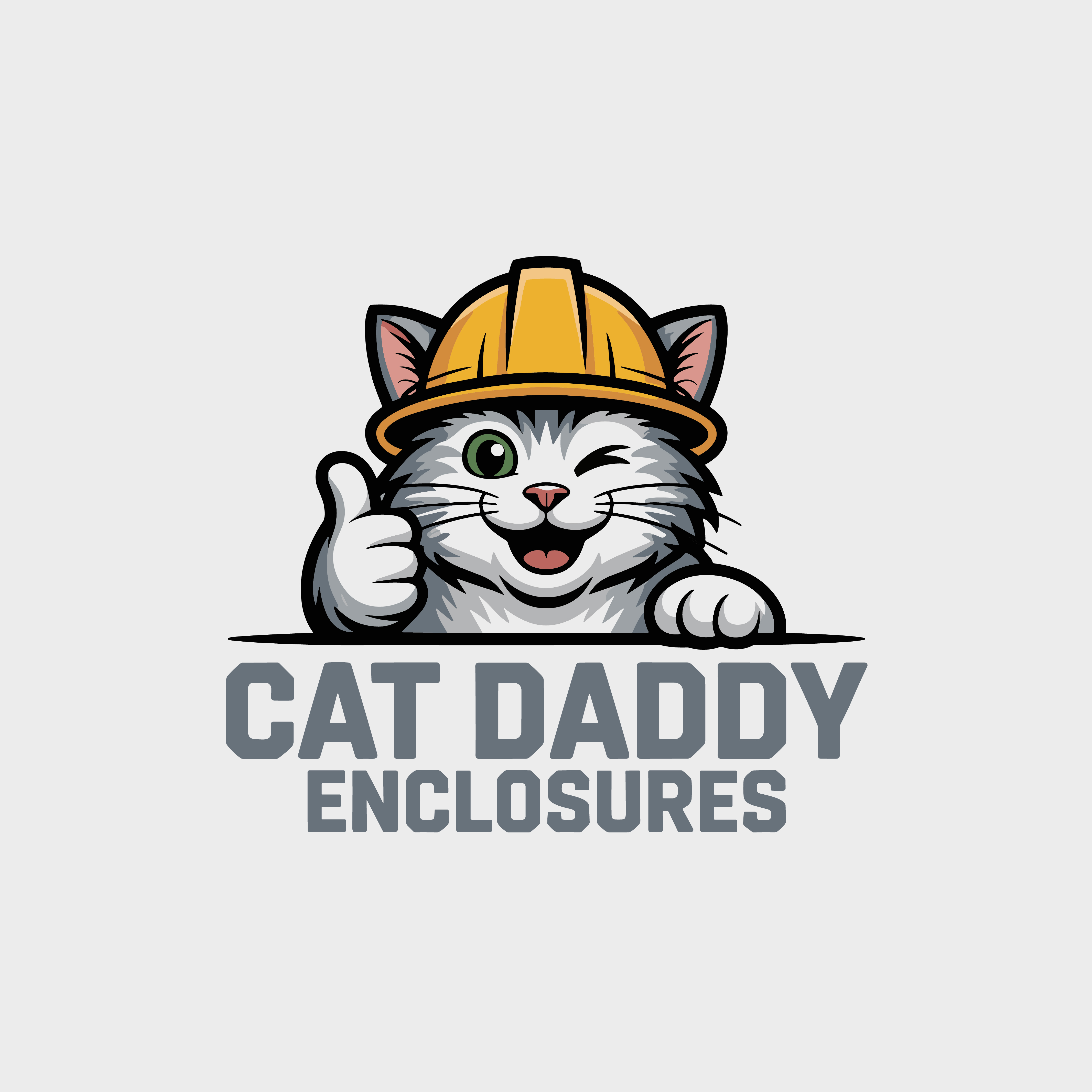 Logo Design by Gasyary for Cat Daddy Enclosures | Design #35358739