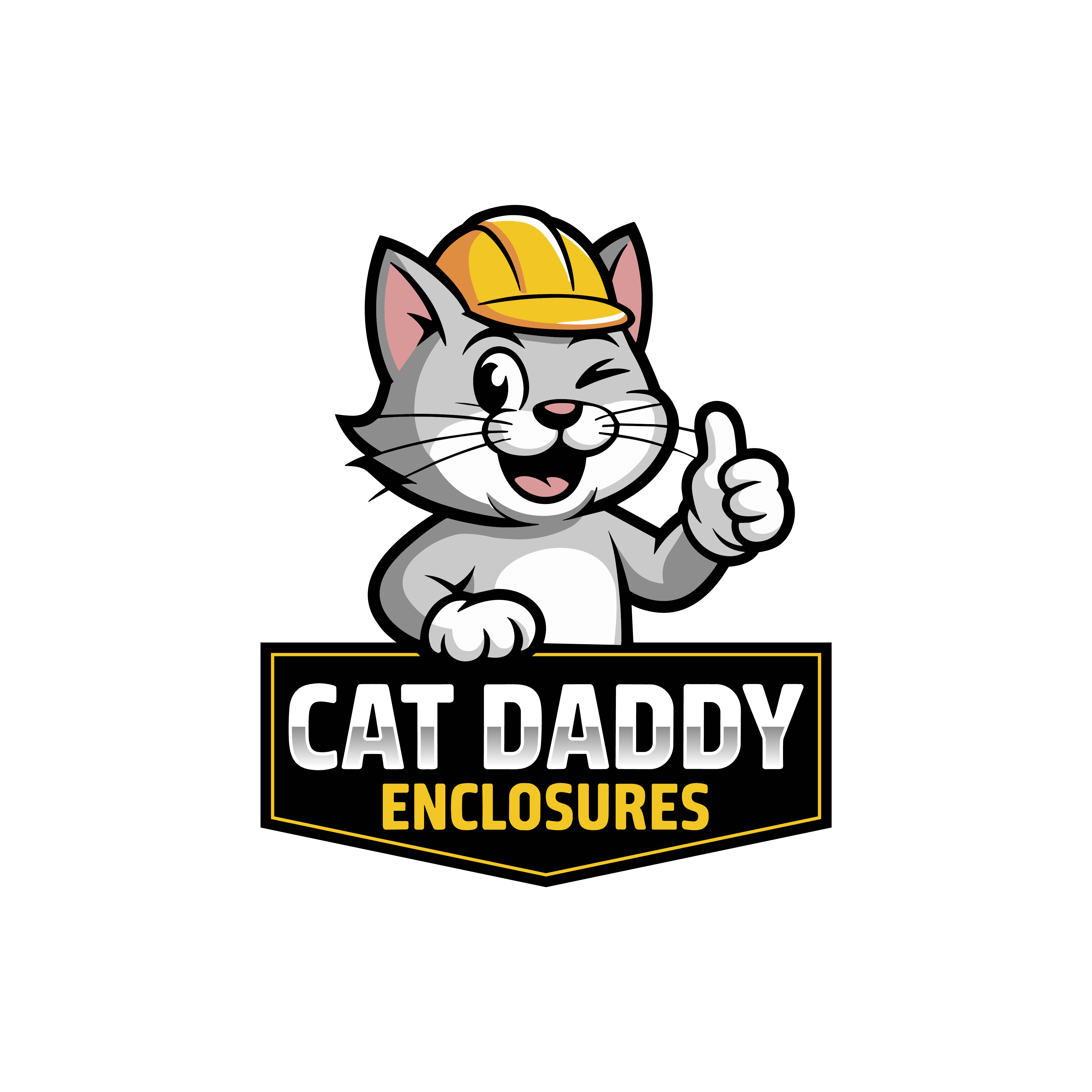 Logo Design by Gasyary for Cat Daddy Enclosures | Design #35358740