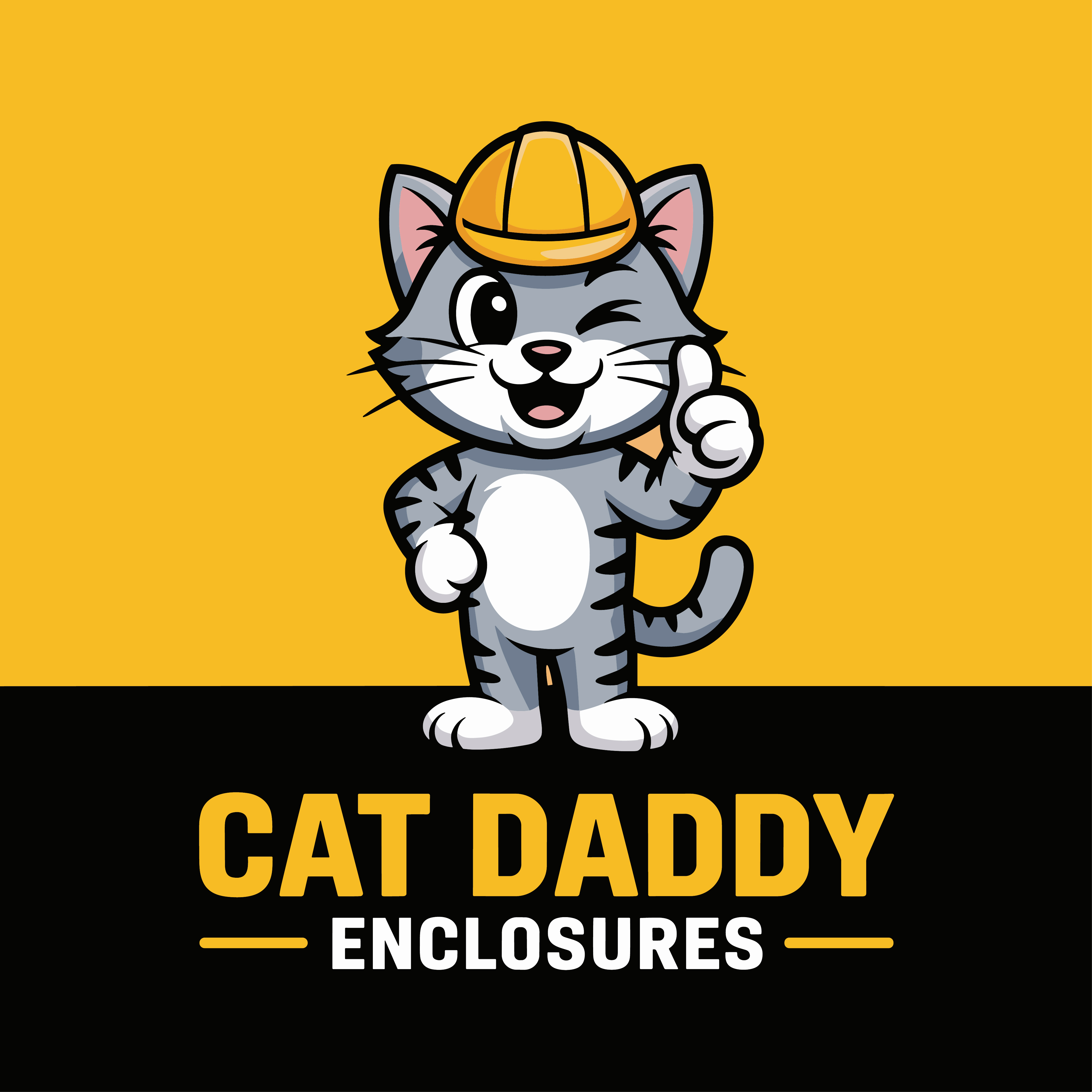 Logo Design by Gasyary for Cat Daddy Enclosures | Design #35358741