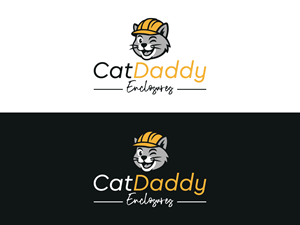 Diseño de Logo por 439 Creations para Cat Daddy Enclosures | Diseño: #35359988
