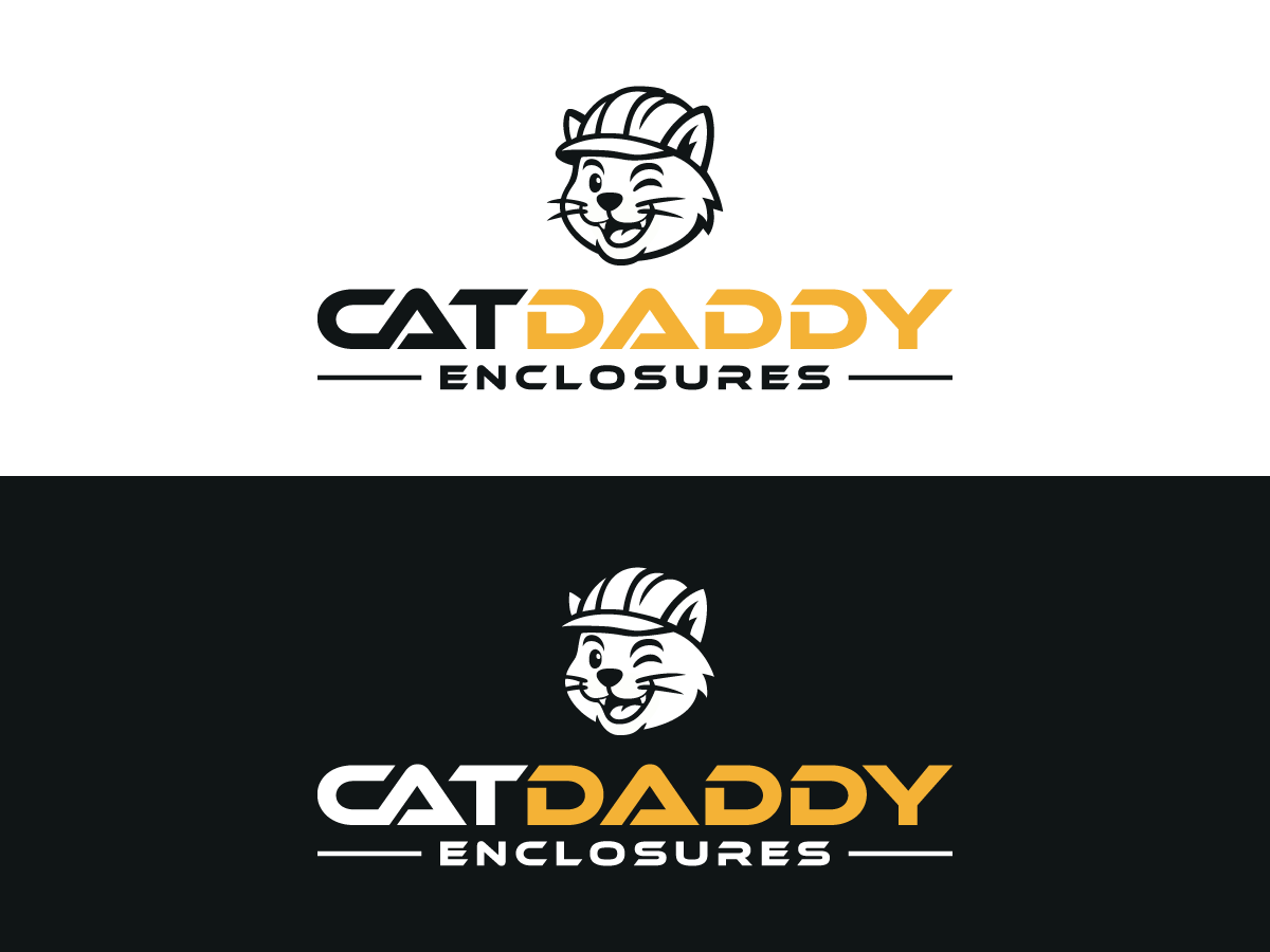 Logo Design by 439 Creations for Cat Daddy Enclosures | Design #35386923