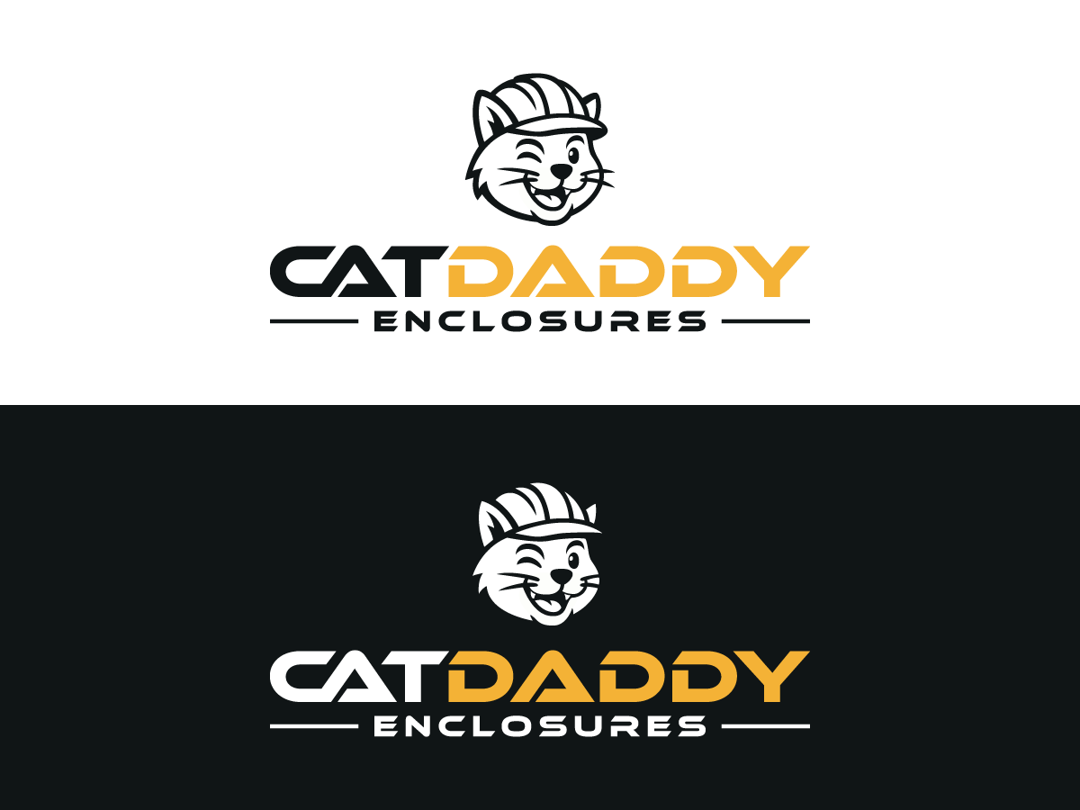 Logo Design by 439 Creations for Cat Daddy Enclosures | Design #35386926