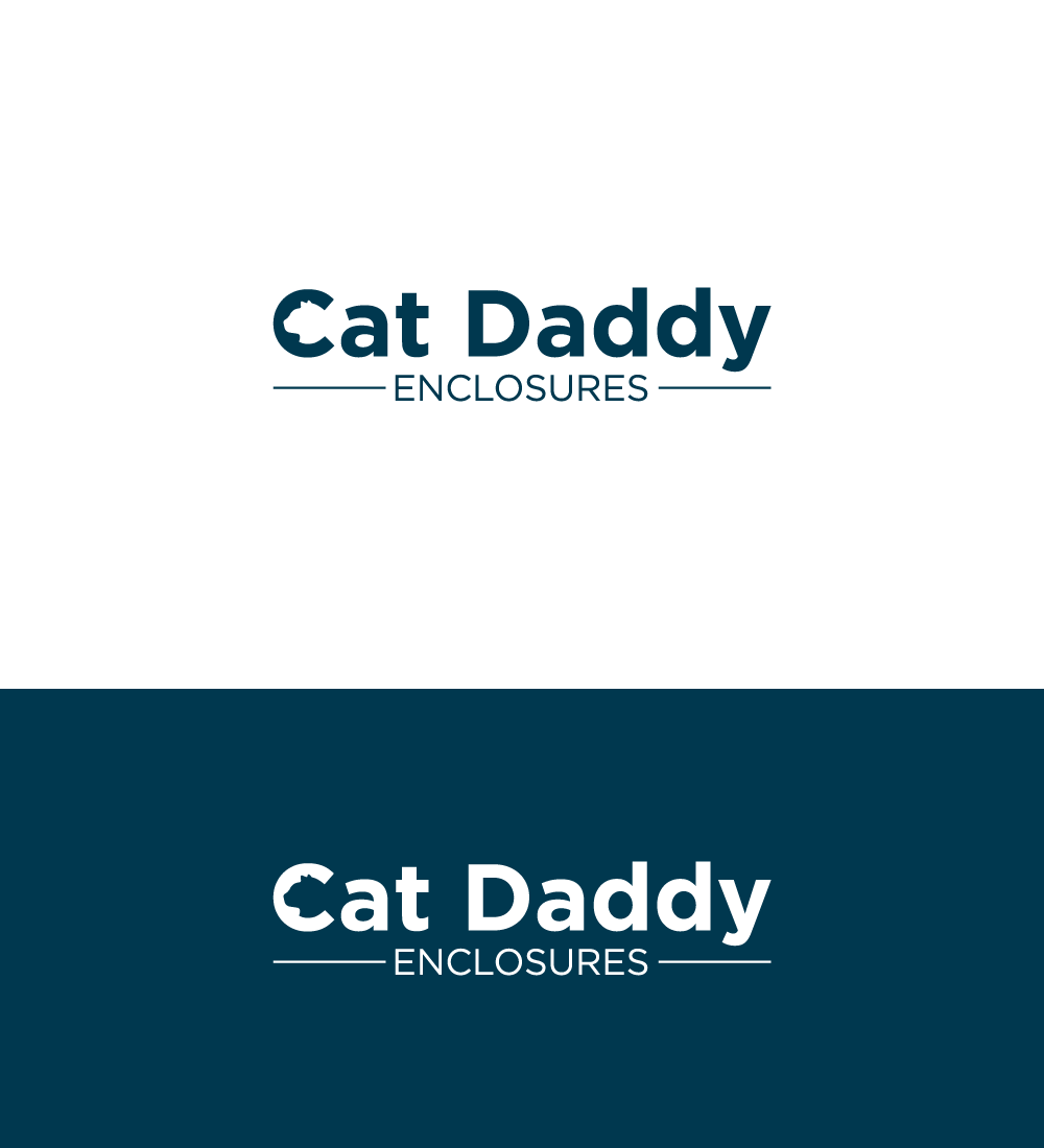 Logo Design by Raselake for Cat Daddy Enclosures | Design #35363753