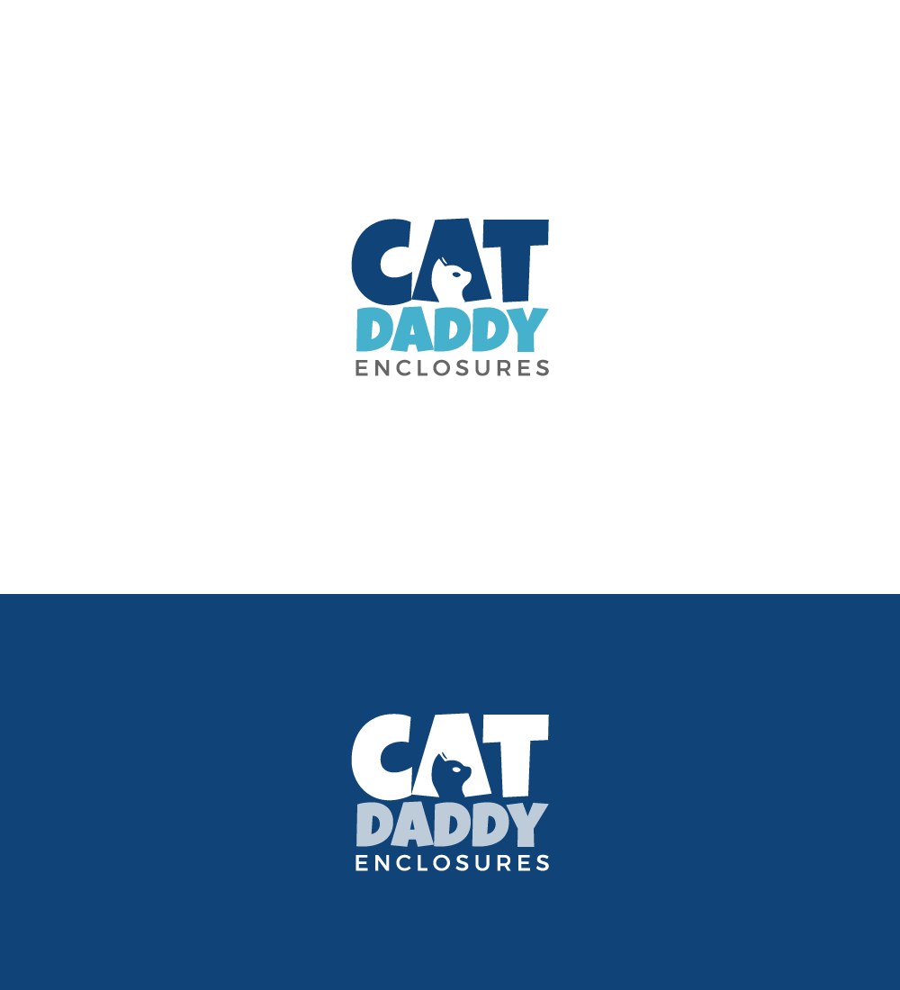 Logo Design by Raselake for Cat Daddy Enclosures | Design #35363830