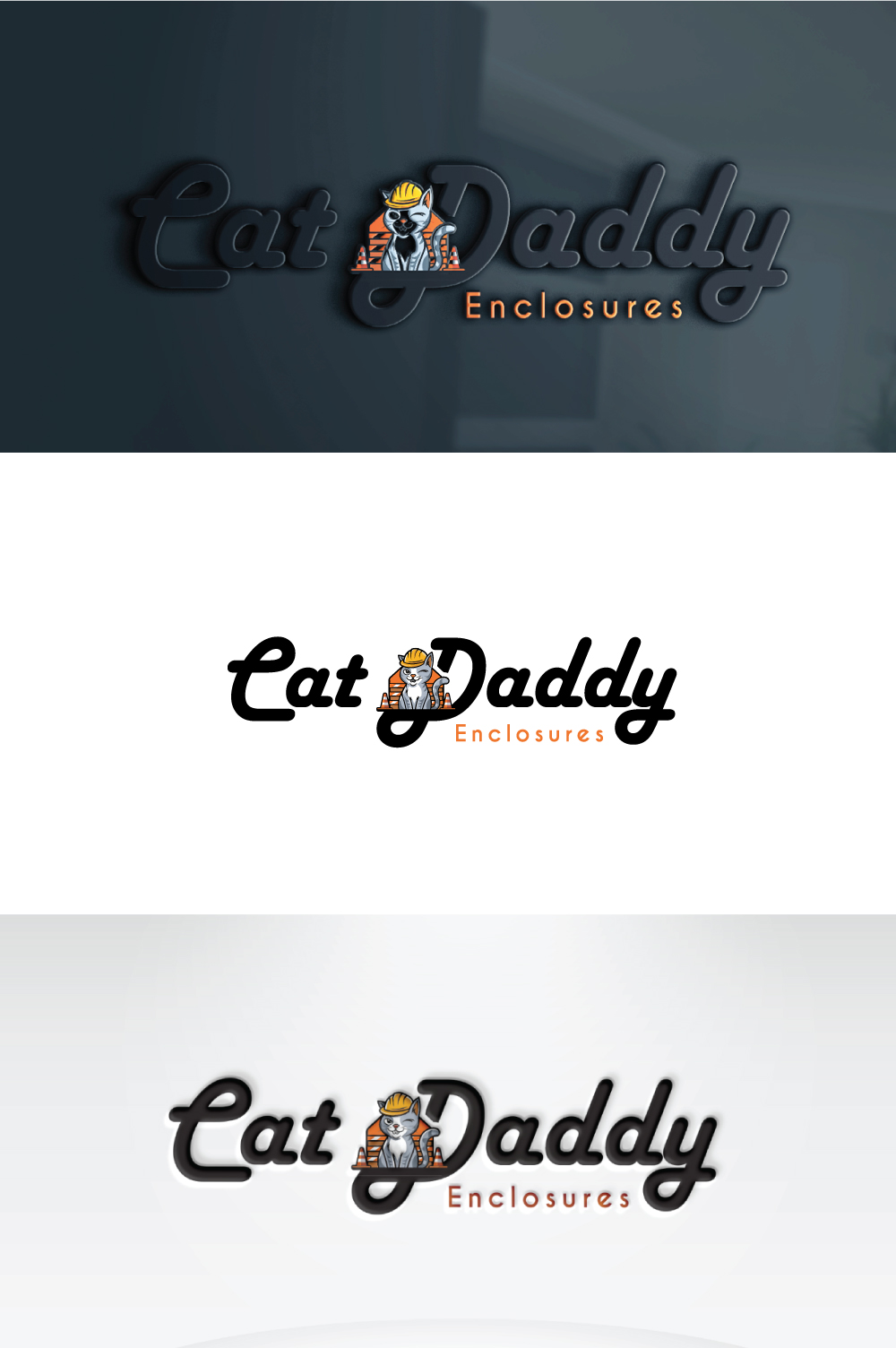 Logo Design by VectorForge for Cat Daddy Enclosures | Design #35359456