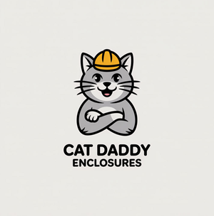 Logo Design by DesignVerse777 for Cat Daddy Enclosures | Design: #35372963