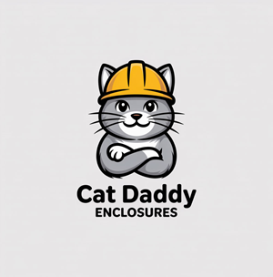 Logo Design by DesignVerse777 for Cat Daddy Enclosures | Design: #35372967