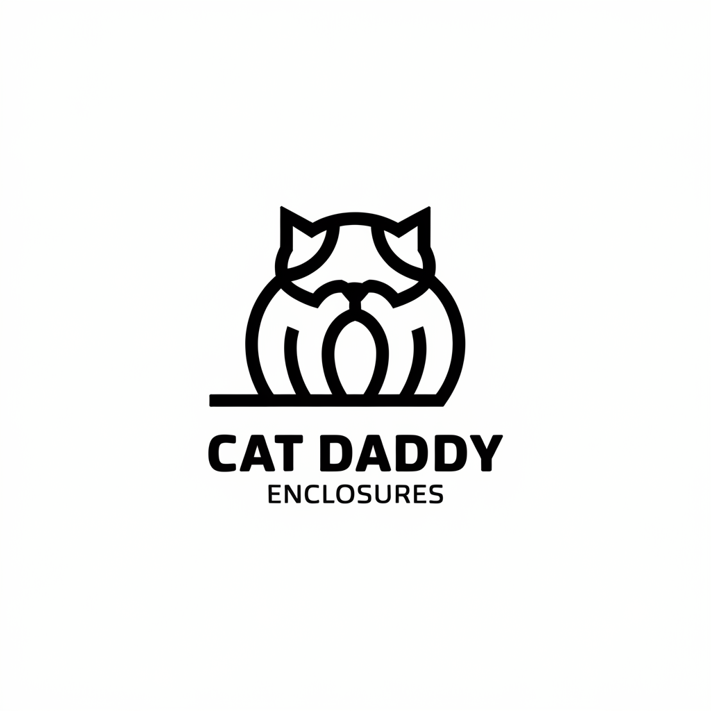 Logo Design by Ar_nisam_usman for Cat Daddy Enclosures | Design #35363280