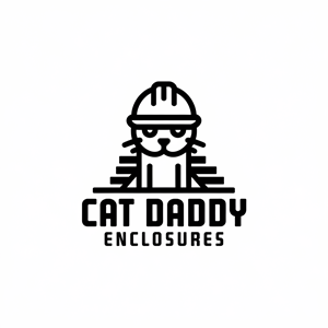 Logo Design by Ar_nisam_usman for Cat Daddy Enclosures | Design: #35363282