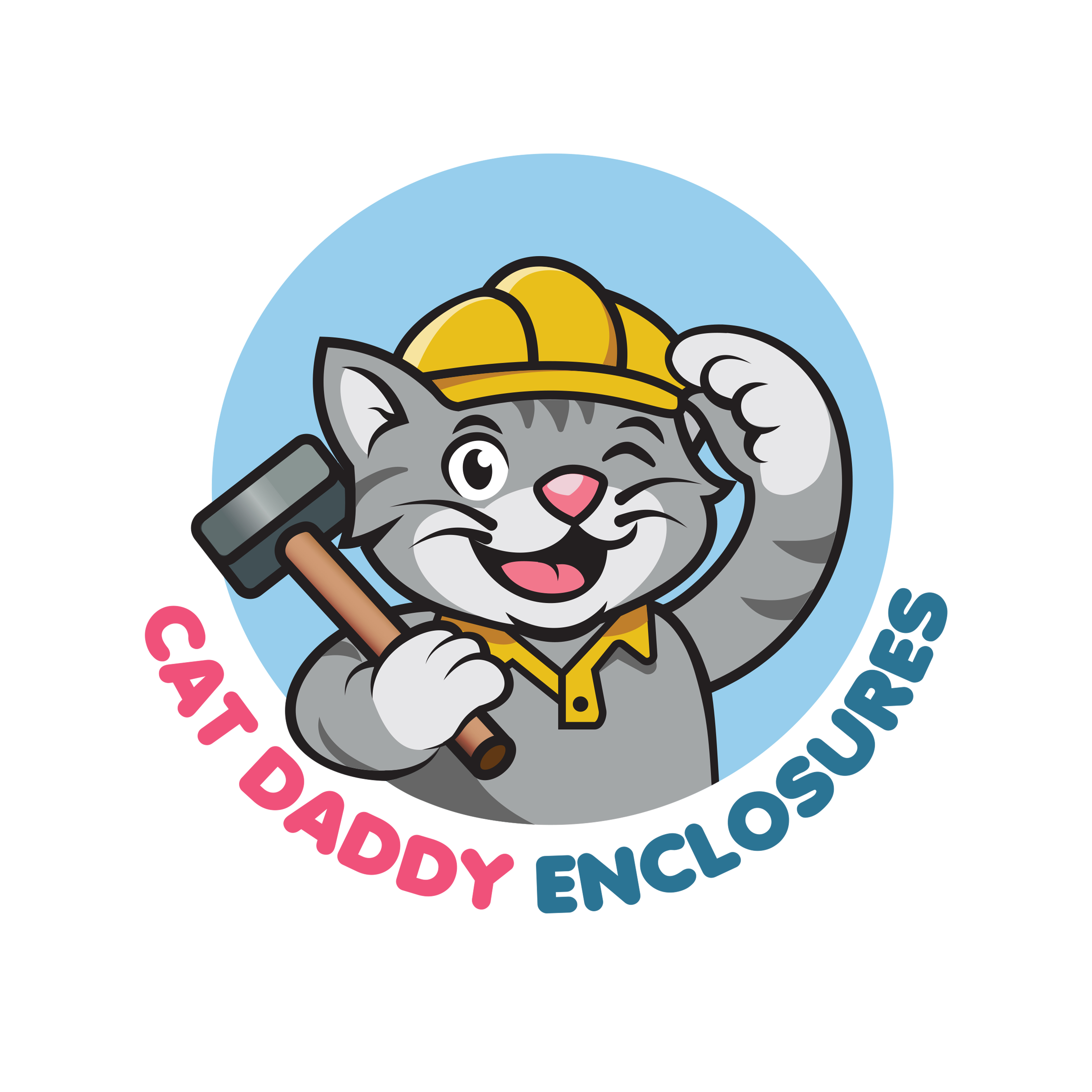 Logo Design by Arzam for Cat Daddy Enclosures | Design #35365975