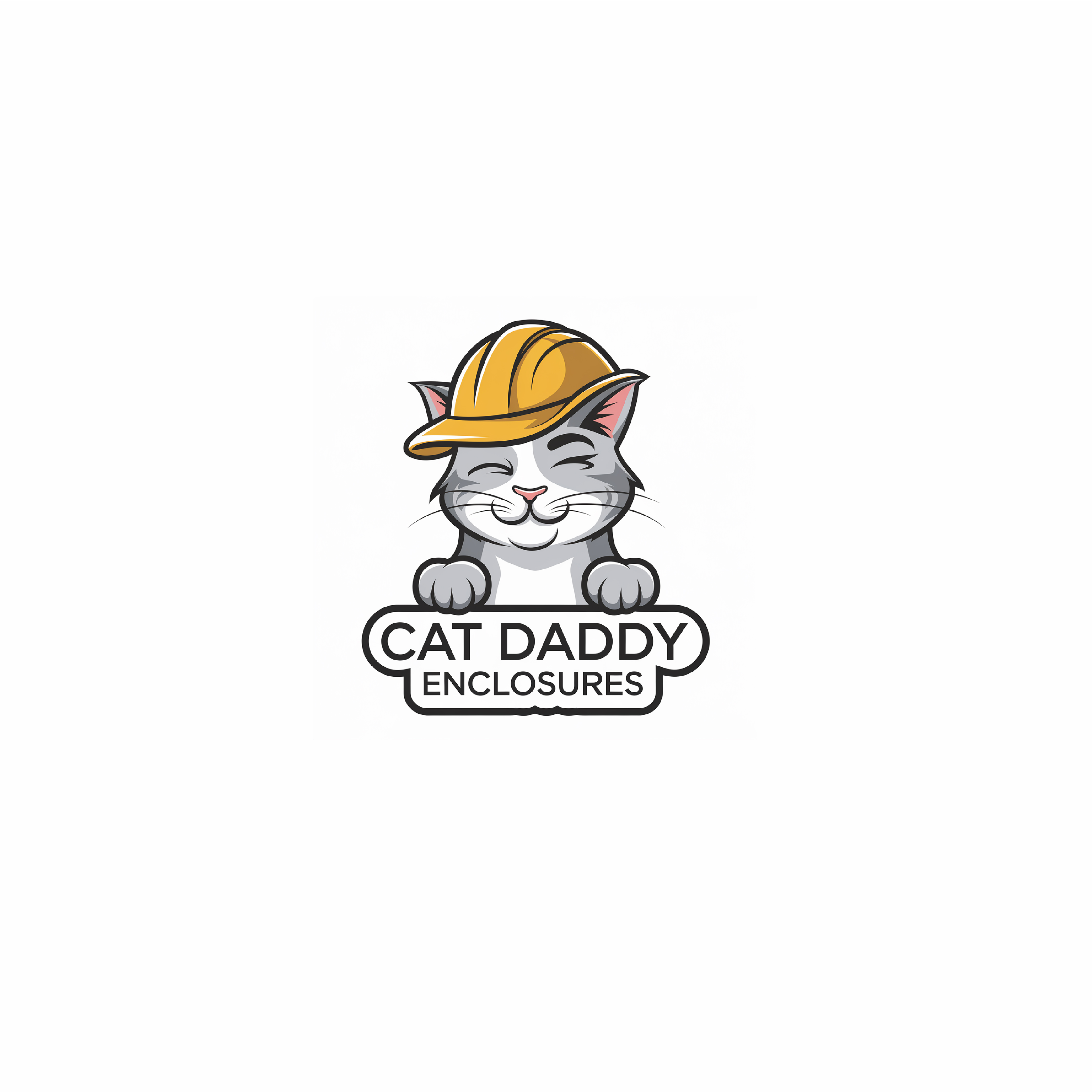 Logo-Design von Shariqology für Cat Daddy Enclosures | Design #35356832