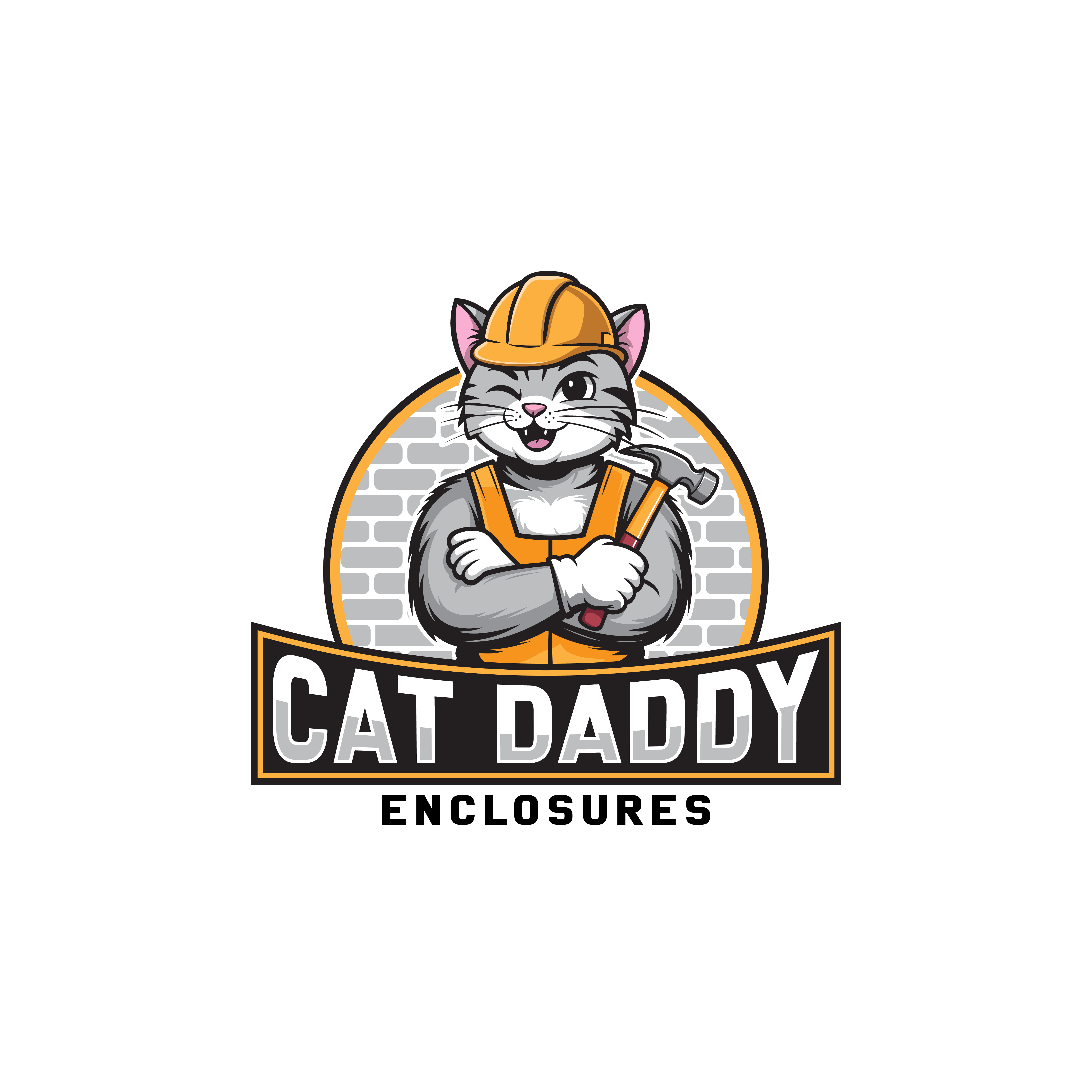 Logo-Design von TDAC für Cat Daddy Enclosures | Design #35374402