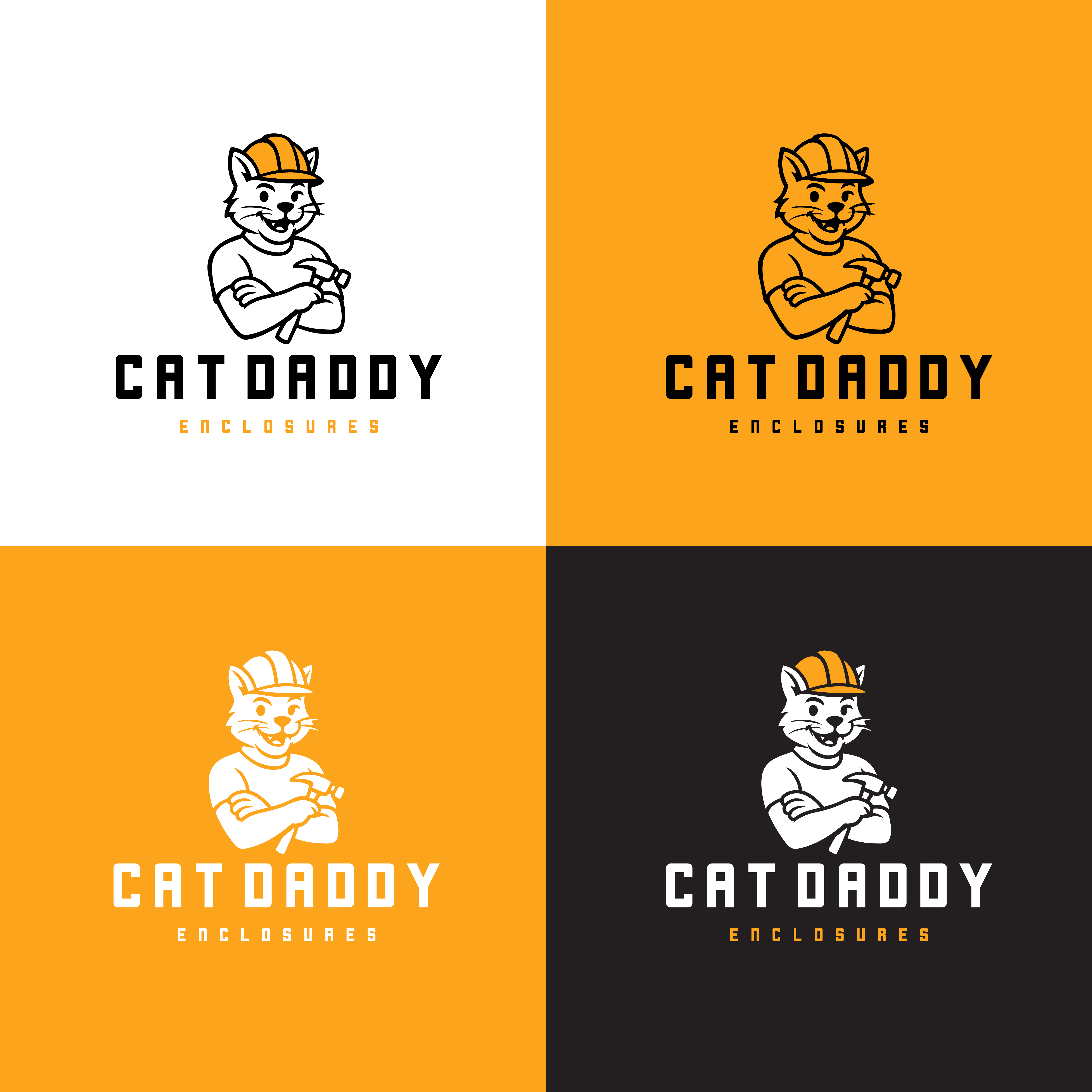 Diseño de Logo por TDAC para Cat Daddy Enclosures | Diseño #35418038