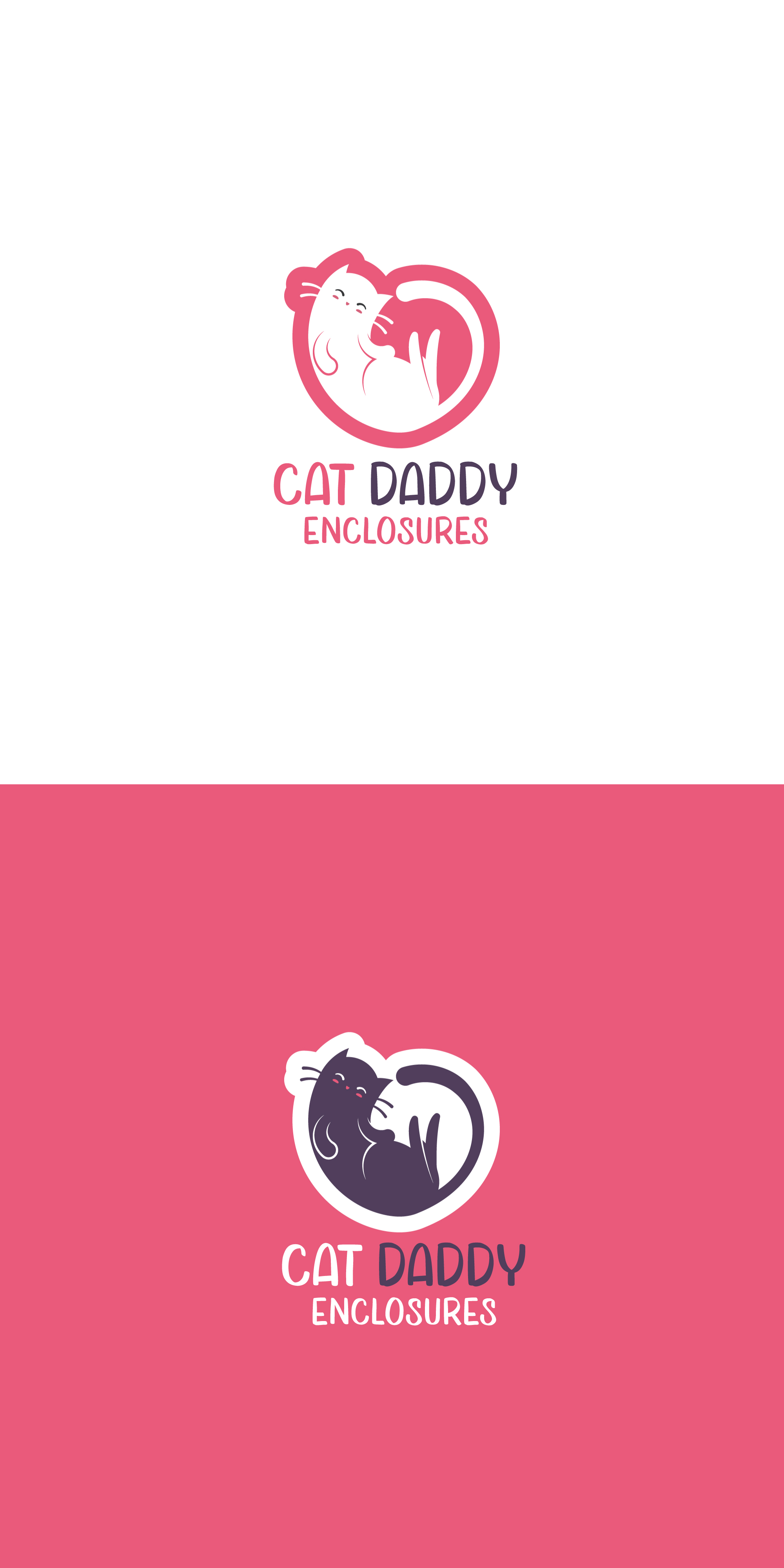 Logo Design by Swift.art2024 for Cat Daddy Enclosures | Design #35456591