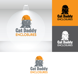 Logo Design by YourLogoMaster for Cat Daddy Enclosures | Design: #35367559
