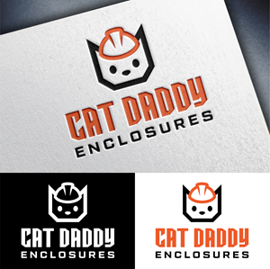 Diseño de Logo por John Mark Arts para Cat Daddy Enclosures | Diseño: #35407316