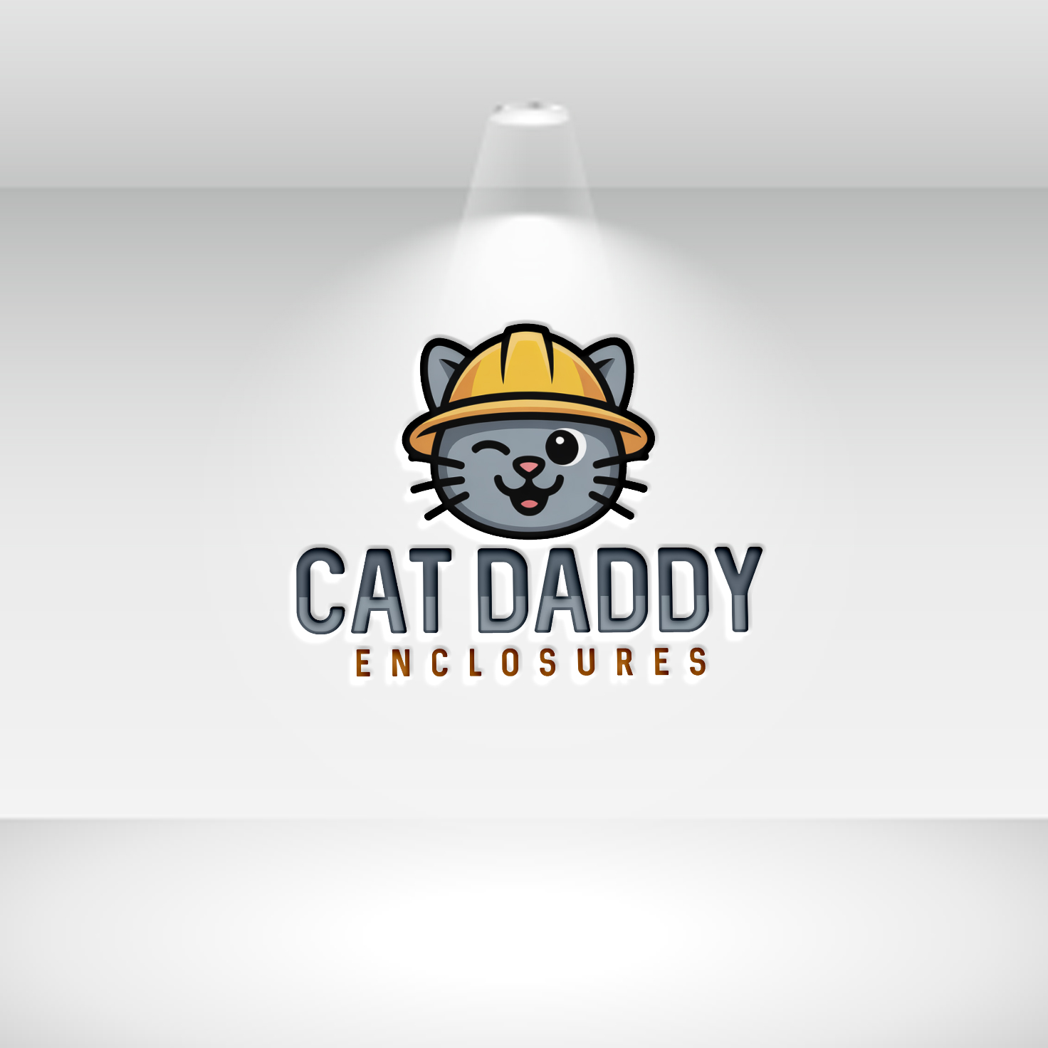 Logo Design by Pilot_DesignR™ for Cat Daddy Enclosures | Design #35358249