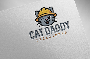 Logo Design by Pilot_DesignR™ for Cat Daddy Enclosures | Design: #35358250