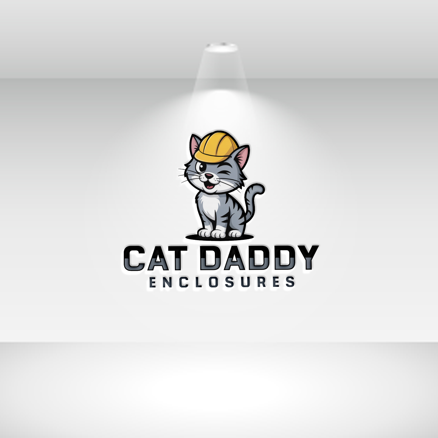 Logo Design by Pilot_DesignR™ for Cat Daddy Enclosures | Design #35358254