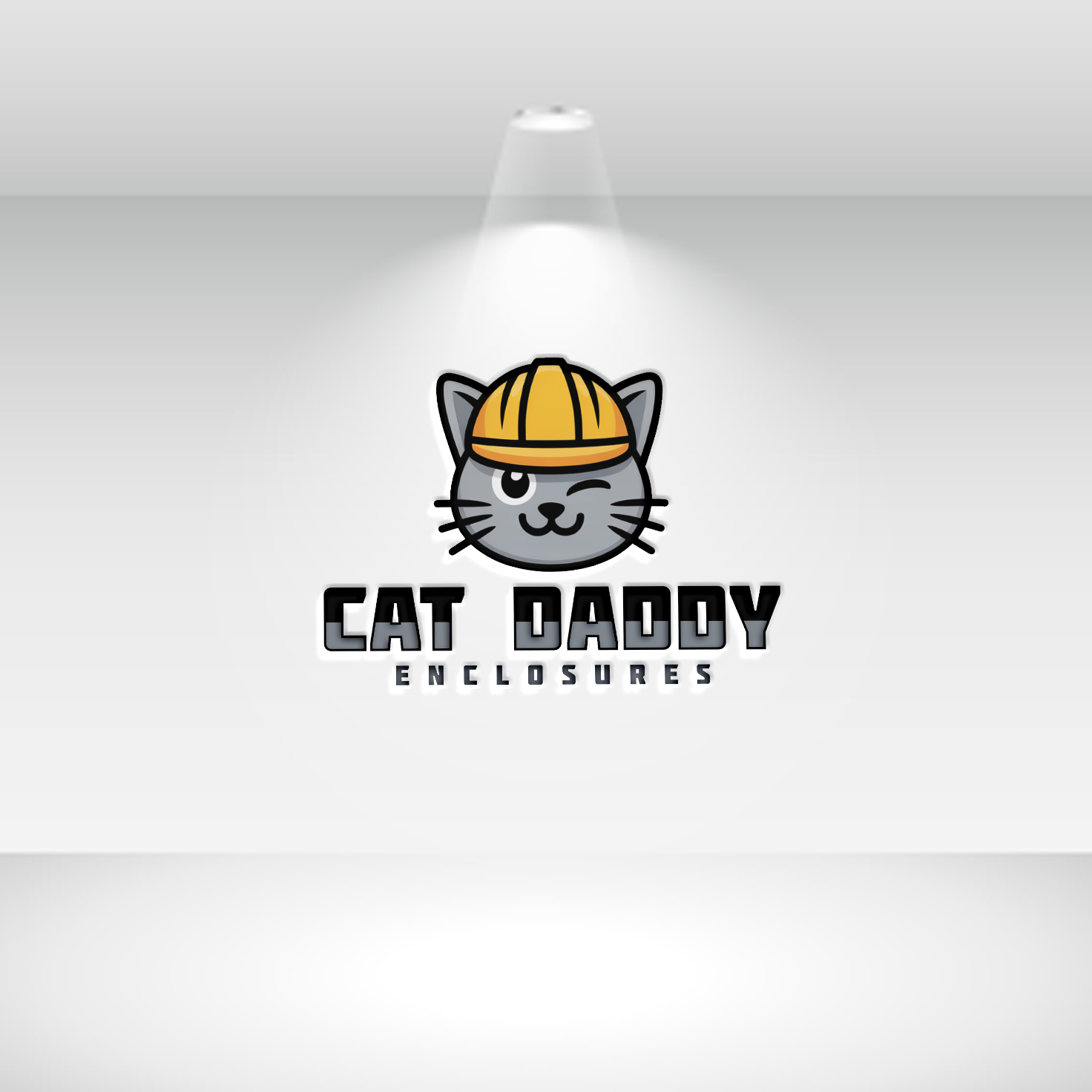 Logo Design by Pilot_DesignR™ for Cat Daddy Enclosures | Design #35358258