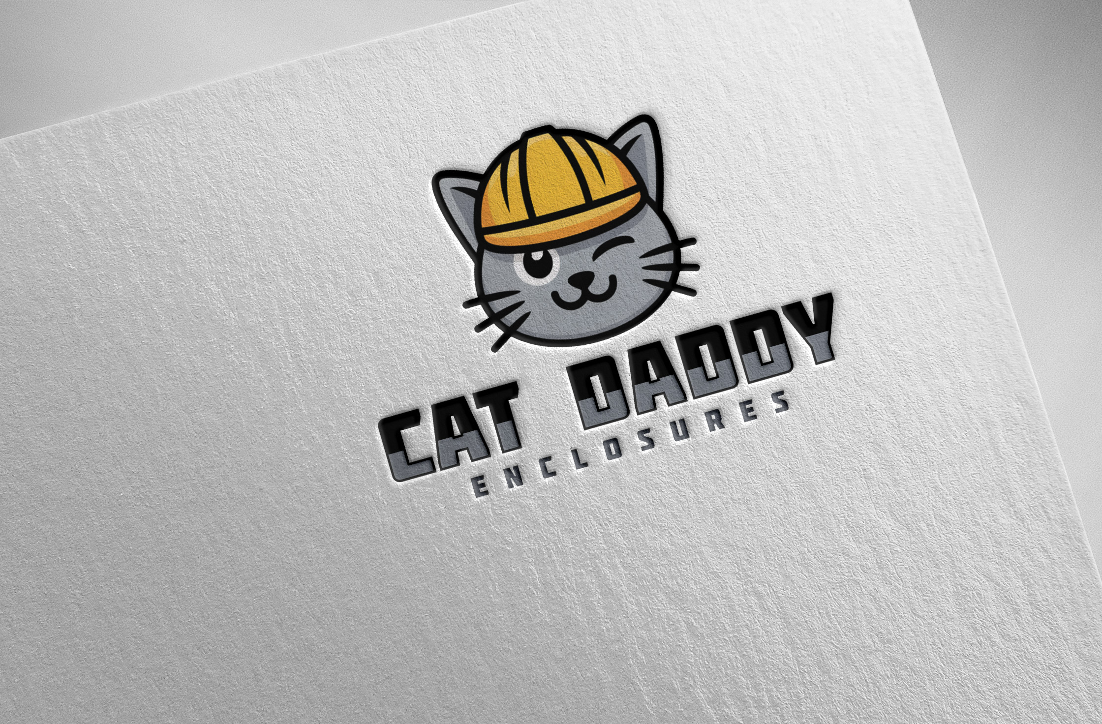 Logo Design by Pilot_DesignR™ for Cat Daddy Enclosures | Design #35358259