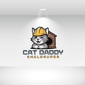 Logo Design by Pilot_DesignR™ for Cat Daddy Enclosures | Design: #35387375