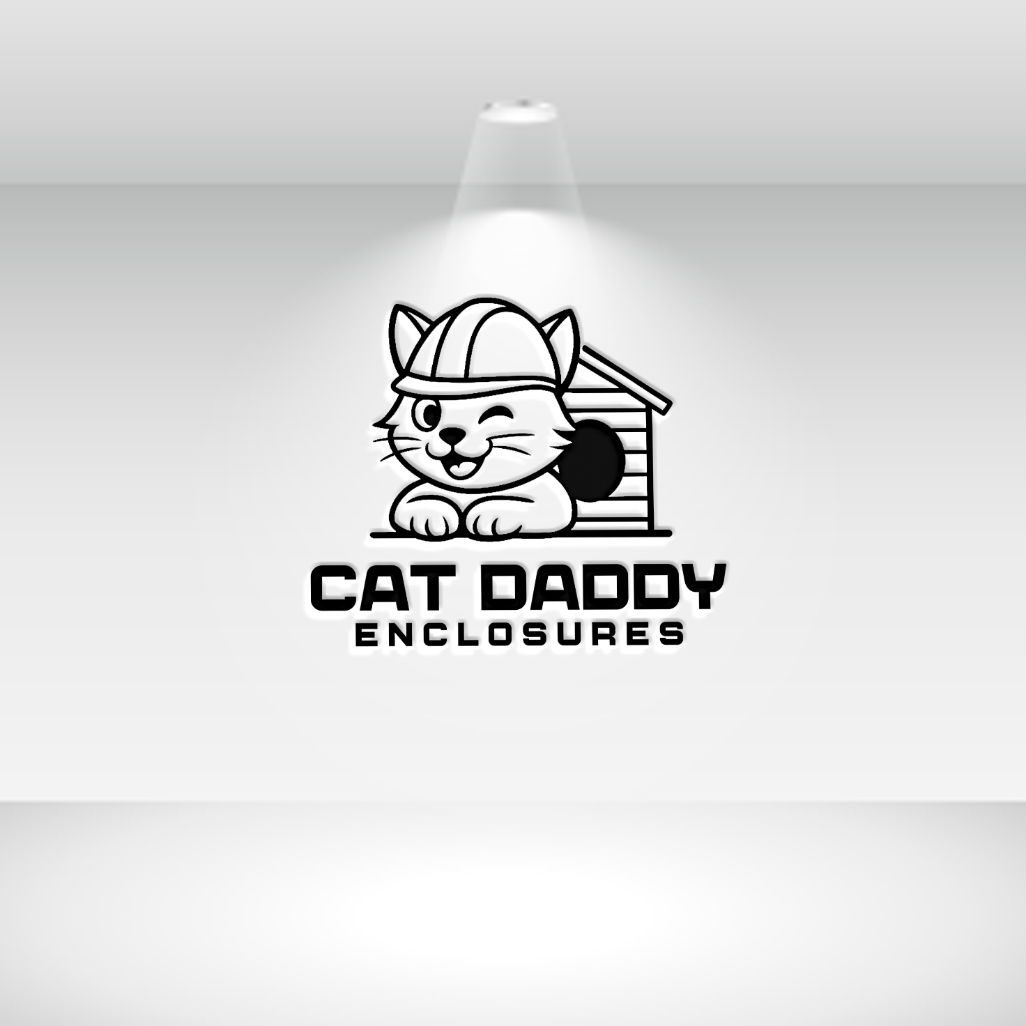 Logo Design by Pilot_DesignR™ for Cat Daddy Enclosures | Design #35408049