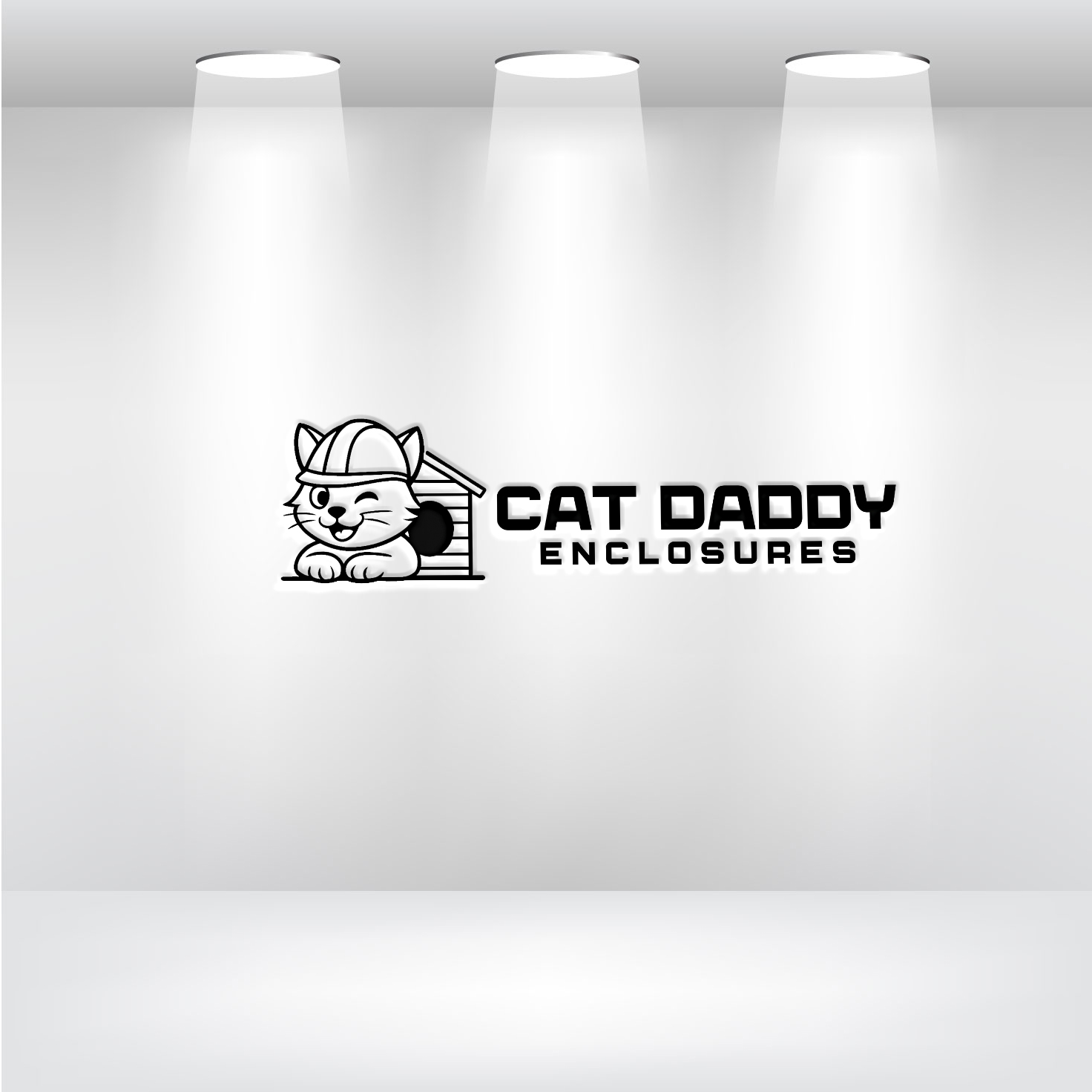 Logo Design by Pilot_DesignR™ for Cat Daddy Enclosures | Design #35408050
