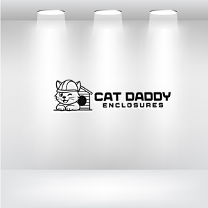 Logo Design by Pilot_DesignR™ for Cat Daddy Enclosures | Design: #35408050