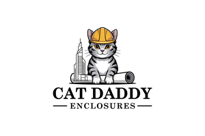 Logo Design by Flora638design for Cat Daddy Enclosures | Design: #35357639