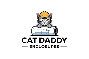 Logo Design by Flora638design for Cat Daddy Enclosures | Design: #35358028