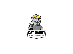 Logo Design by Emjey Designs for Cat Daddy Enclosures | Design: #35358302