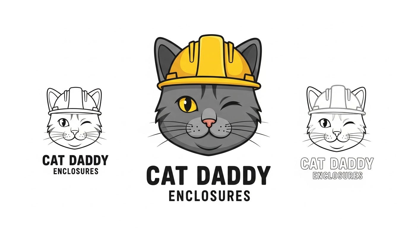 Design de Logo par designs by Dylan pour Cat Daddy Enclosures | Design #35356357