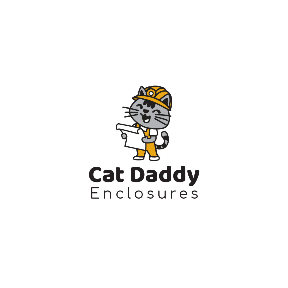 Logo Design by Cleio for Cat Daddy Enclosures | Design #35366831