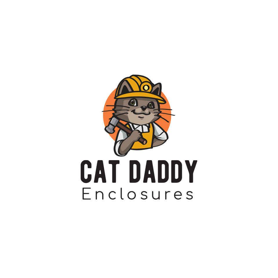 Logo Design by Cleio for Cat Daddy Enclosures | Design #35373009