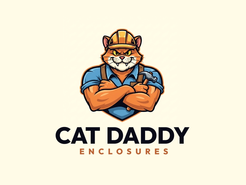 Logo Design by Hasib3509 for Cat Daddy Enclosures | Design #35364676