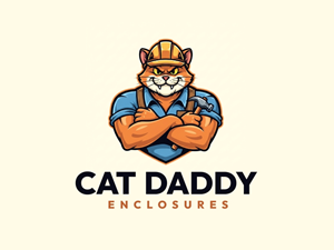 Diseño de Logo por Hasib3509 para Cat Daddy Enclosures | Diseño: #35364676