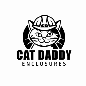 Logo Design by Teagarden designs for Cat Daddy Enclosures | Design: #35440685