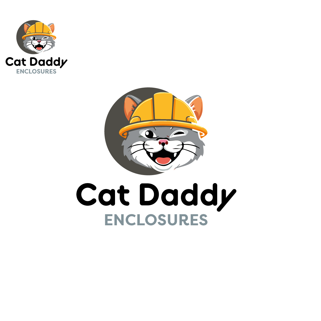 Logo Design by Beecomdesign for Cat Daddy Enclosures | Design #35365695